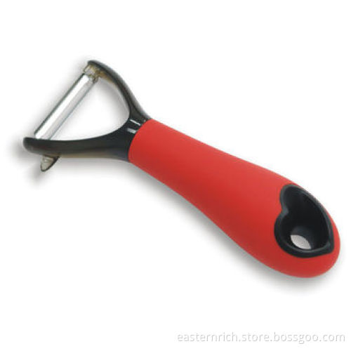 New design PP + SS Ice Cream Spoon with TPR Handle